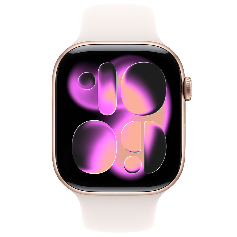 Ceas inteligent Apple Watch Series 11 GPS 42mm Rose Gold Aluminium Case with Light Blush Sport Band - M/L photo 2